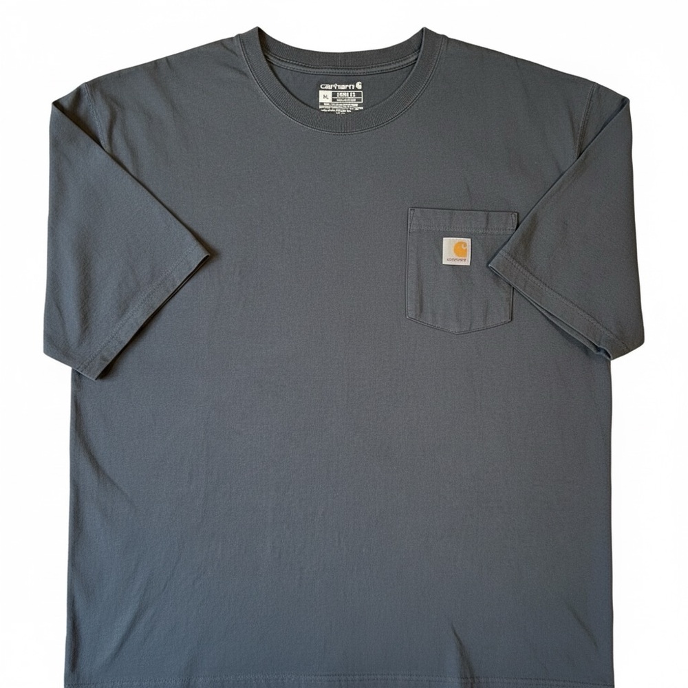 Carhartt Blue Short Sleeve Tee Classic Crew Neck Large